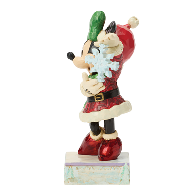 Minnie Mouse Kar Taneli Jim Shore Lisanslı Figür Biblo 14 cm