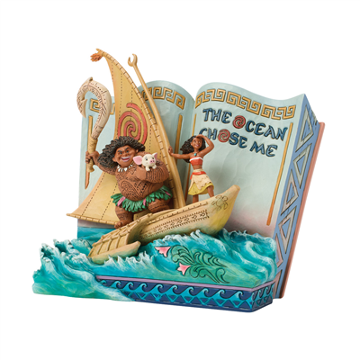 Moana Storybook Lisanslı Figür Biblo Jim Shore Disney