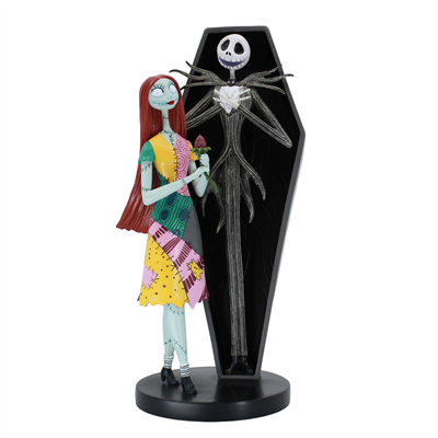 Nightmare Before Christmas Jack ve Sally Lisanslı Figür
