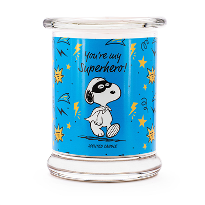 Peanuts Sen Benim Süper Kahramanımsın Kokulu Mum