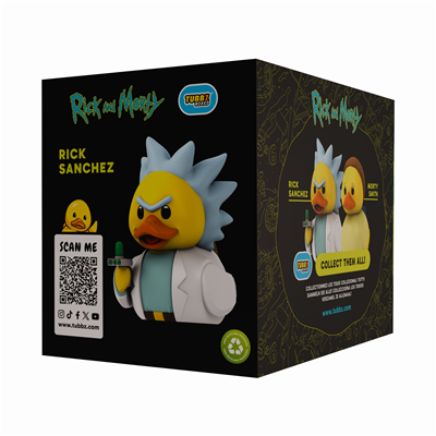 Rick & Morty Tubbz Rick Sanchez Özel Kutulu Koleksiyon Figürü