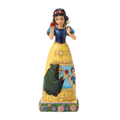 Snow White Apple Sahneli Kıyafetli Lisanslı Jim Shore Figür