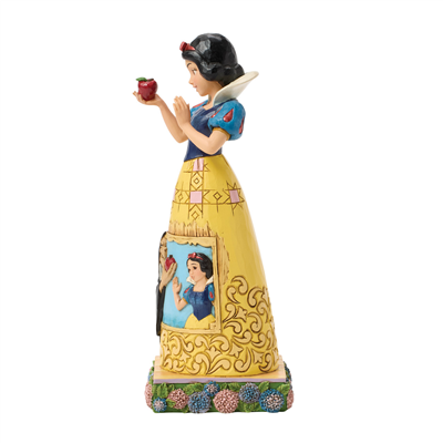 Snow White Apple Sahneli Kıyafetli Lisanslı Jim Shore Figür