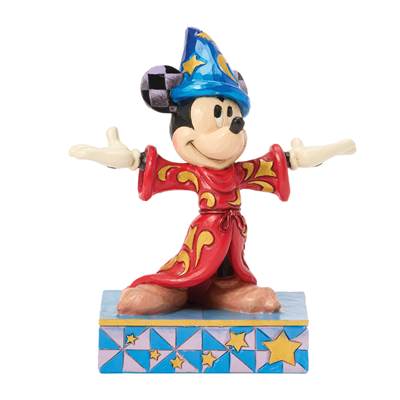Sorcerer Mickey Personality Ps Lisanslı Jim Shore Figür