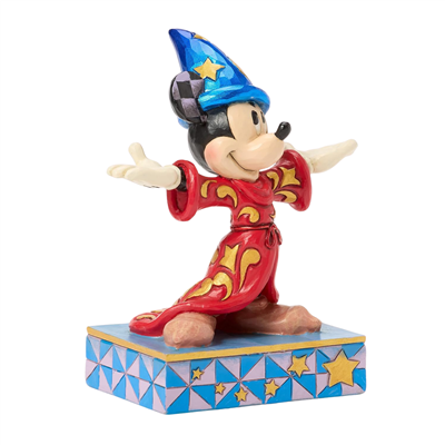 Sorcerer Mickey Personality Ps Lisanslı Jim Shore Figür
