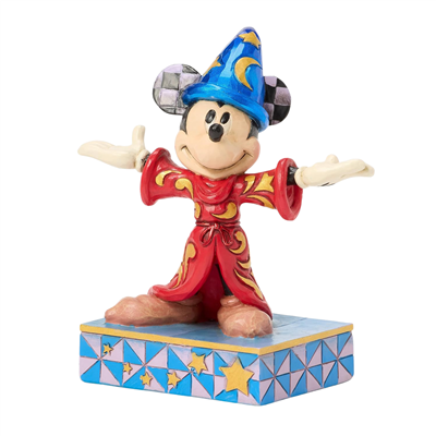 Sorcerer Mickey Personality Ps Lisanslı Jim Shore Figür