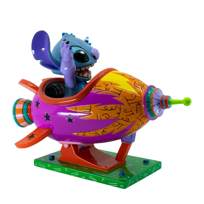 Enesco Stitch Roket Gemisi Figür Romero Britto