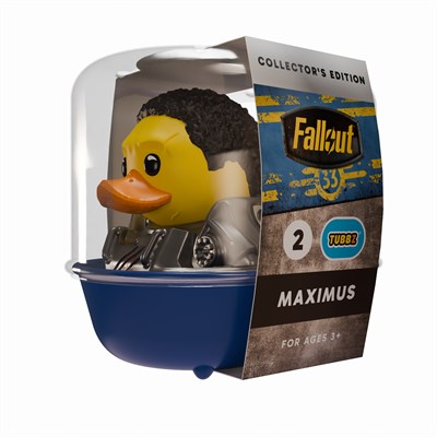 Fallout TV Collector Edition Maximus Lisanslı Cosplay Ördek Figür