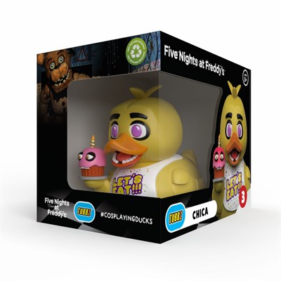 FNAF Chica Boxed Lisanslı Cosplay Ördek Collectible Figür