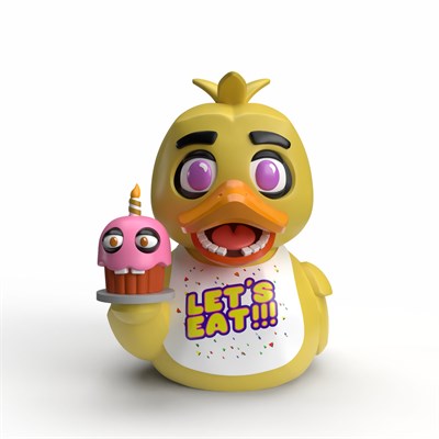 FNAF Chica Boxed Lisanslı Cosplay Ördek Collectible Figür