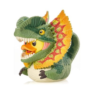 Jurassic Park Boxed Dilophosaurus Lisanslı Cosplay Ördek Collectible Figür