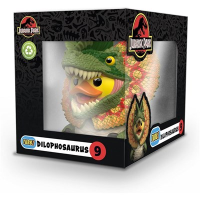 Jurassic Park Boxed Dilophosaurus Lisanslı Cosplay Ördek Collectible Figür