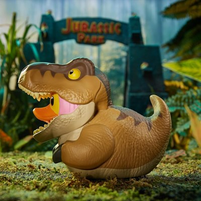 Jurassic Park Boxed T-Rex Lisanslı Cosplay Ördek Collectible Figür