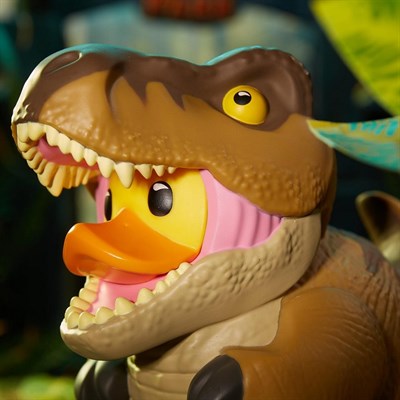 Jurassic Park Boxed T-Rex Lisanslı Cosplay Ördek Collectible Figür
