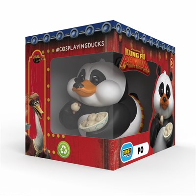 Kung Fu Panda Po Boxed Lisanslı Cosplay Ördek Collectible Figür