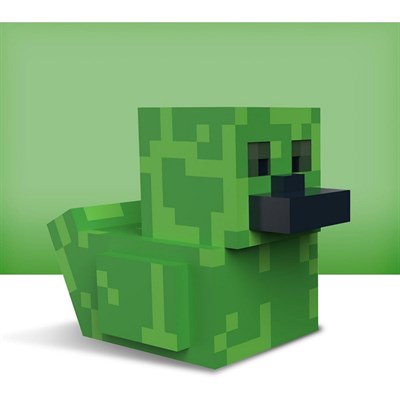 Minecraft Boxed Creeper Lisanslı Cosplay Ördek Collectible Figür