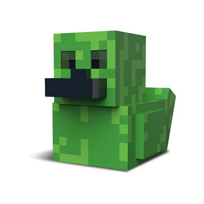 Minecraft Boxed Creeper Lisanslı Cosplay Ördek Collectible Figür