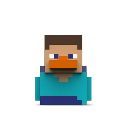 Minecraft MINI Steve Lisanslı Cosplay Ördek Koleksiyon Figürü