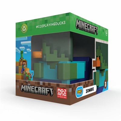 Minecraft Zombie Tubbz Lisanslı Cosplay Ördek Koleksiyon Figürü