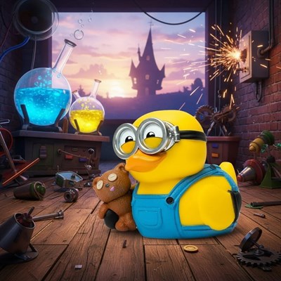 Minions Boxed Bob Lisanslı Cosplay Ördek Collectible Figür