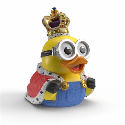 Minions King Bob Cosplay Ördek Figür - Lisanslı Collectible Tubbz