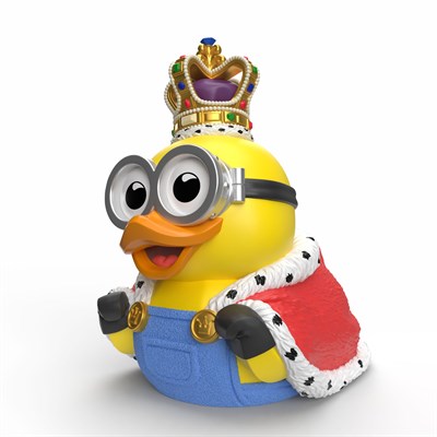 Minions King Bob Cosplay Ördek Figür - Lisanslı Collectible Tubbz