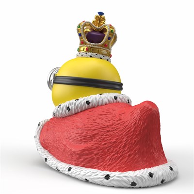 Minions King Bob Cosplay Ördek Figür - Lisanslı Collectible Tubbz