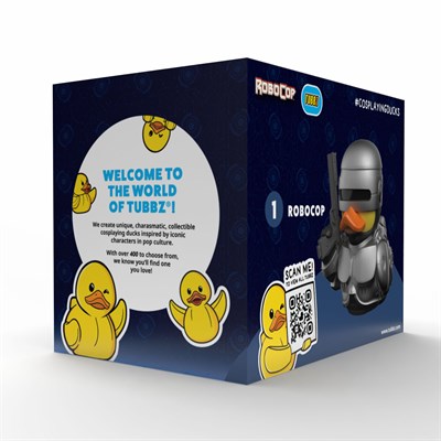 Robocop BOXED Lisanslı Cosplay Ördek Collectible Figür