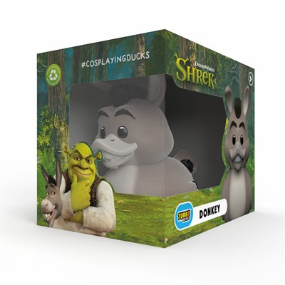 Shrek Flocked Kaplamalı Donkey Boxed Lisanslı Cosplay Ördek Collectible Figür