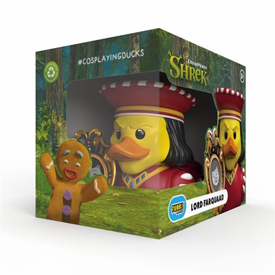 Shrek Lord Farquaad Boxed Lisanslı Cosplay Ördek Collectible Figür