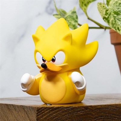 Super Sonic Lisanslı Cosplay Ördek Figür - Tubbz Koleksiyonluk