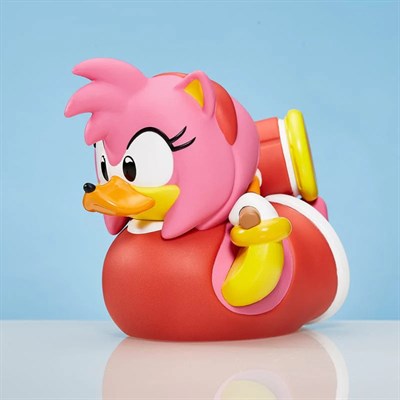 Sonic Boxed Amy Rose Lisanslı Cosplay Ördek Collectible Figür
