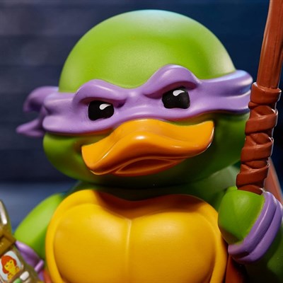 TMNT Boxed Donatello Lisanslı Cosplay Ördek Collectible Figür