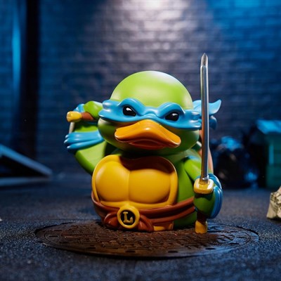 TMNT Boxed Leonardo Lisanslı Cosplay Ördek Collectible Figür