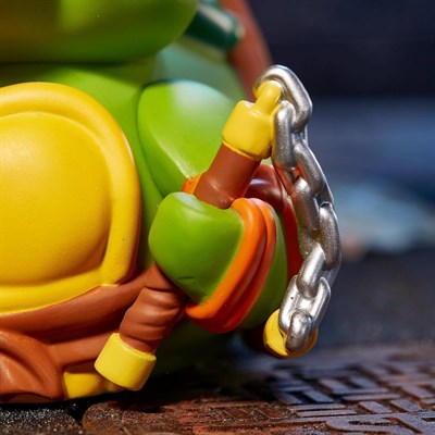 TMNT Boxed Michelangelo Lisanslı Cosplay Ördek Collectible Figür