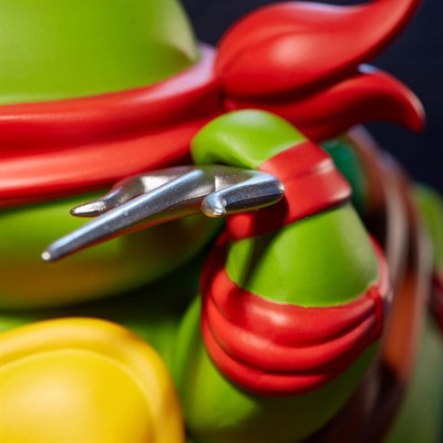 TMNT Boxed Raphael Lisanslı Cosplay Ördek Collectible Figür