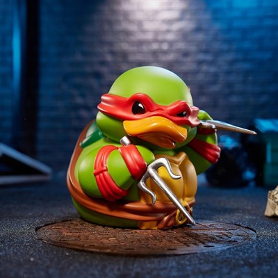 TMNT Boxed Raphael Lisanslı Cosplay Ördek Collectible Figür