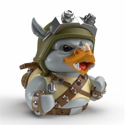 TMNT Rocksteady Boxed Lisanslı Cosplay Ördek Collectible Figür