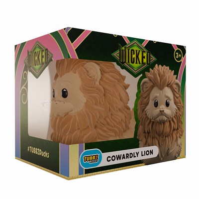 Wicked BOXED Cowardly Lion Lisanslı Cosplay Ördek Collectible Figür