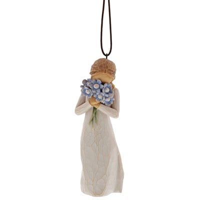 Willow Tree Forget-me-not Ornament Unutma Beni Süsleme Dekoratif Figür Biblo