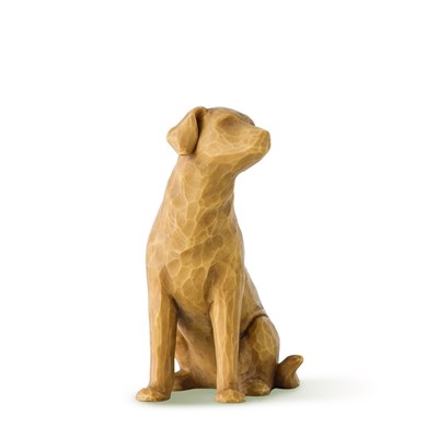 Willow Tree Love my Dog Köpeğimi Seviyorum Kahverengi Dekoratif Figür Biblo