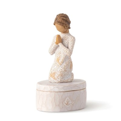 Willow Tree Prayer of Peace Keepsake Box Barış Duası Hatıra Kutusu