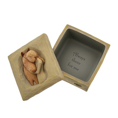 Willow Tree Quiet Strength Keepsake Box Sessiz Mukavemet Hatıra Kutusu