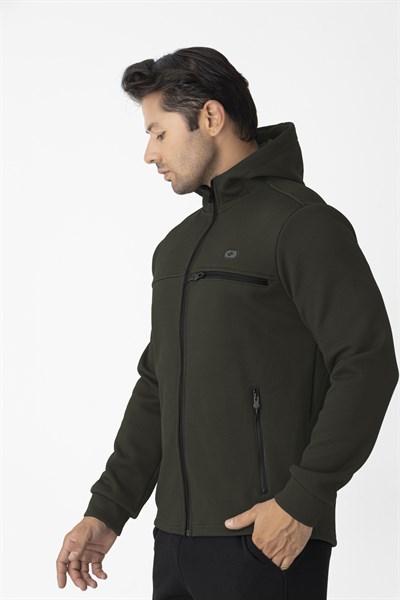CROZWİSE ERKEK SOFTSHELL MONT KAHVE TONLARI