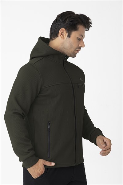 CROZWİSE ERKEK SOFTSHELL MONT KAHVE TONLARI