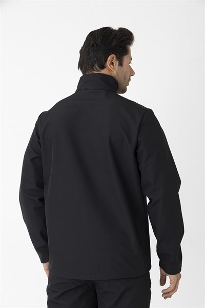 CROZWİSE ERKEK SOFTSHELL MONT SİYAH