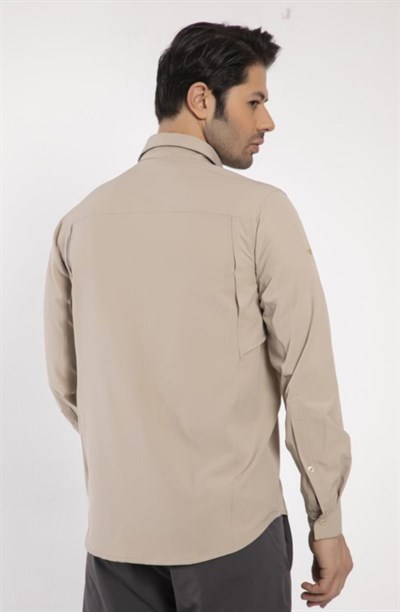 CROZWİSE OUTDOOR RİBSTOP GÖMLEK BEJ