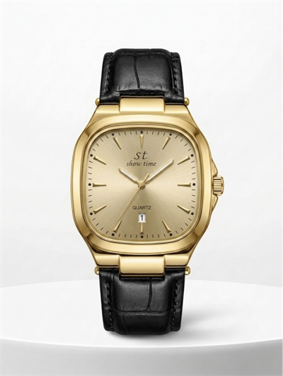 KARE DERİ | GOLD-SİYAH ST346
