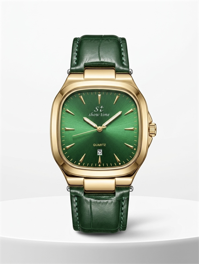 KARE DERİ | GOLD-YEŞİL ST342