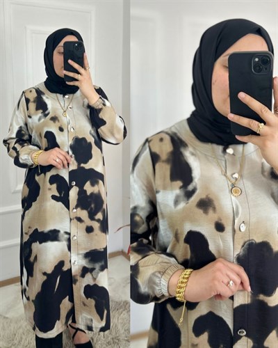Ebruli Tunik Vizon 32117